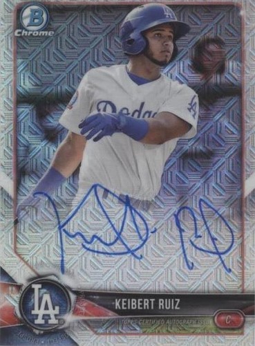 2018 Bowman - Keibert Ruiz #BMA-KR