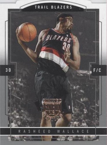 2003-04 Skybox Limited Edition - Rasheed Wallace #56