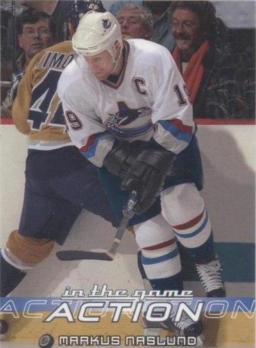 2003-04 In the Game Action - Markus Naslund #536