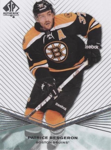 2011-12 SP Authentic - Patrice Bergeron #22