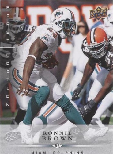 2008 Upper Deck First Edition Ronnie Brown #77