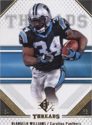 2009 SP Threads DeAngelo Williams #26
