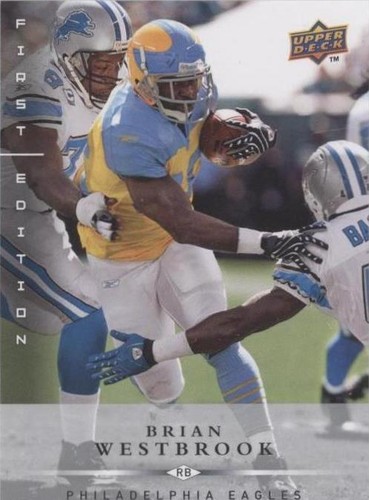 2008 Upper Deck First Edition Brian Westbrook #109