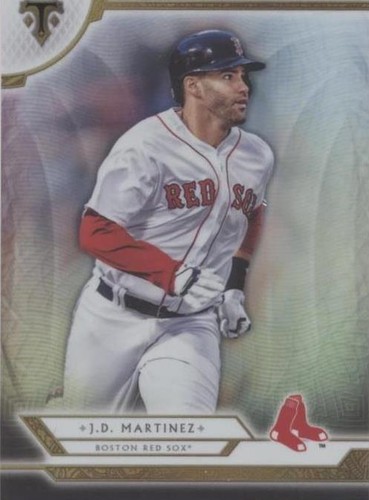 2018 Topps Triple Threads - J.D. Martinez #56