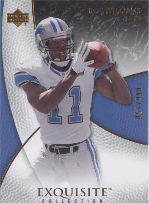 2007 Upper Deck Exquisite Collection Roy Williams #22