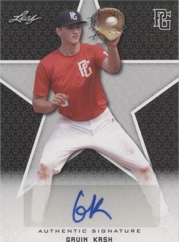 2020 Leaf Perfect Game National Showcase - Gavin Kash #BA-GK1