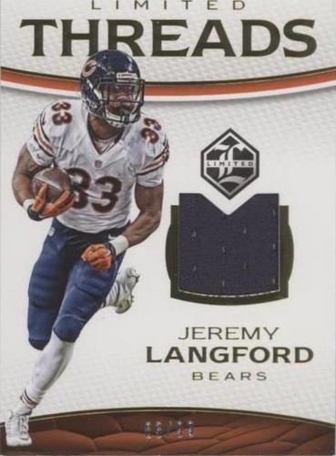 2016 Panini Limited Jeremy Langford #23