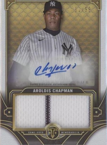 2022 Topps Triple Threads - Aroldis Chapman #ASJR-AC