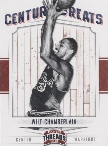 2012-13 Panini Threads - Wilt Chamberlain #10