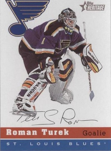 2000-01 Topps Heritage - Roman Turek #35