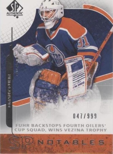 2008-09 SP Authentic - Grant Fuhr #114
