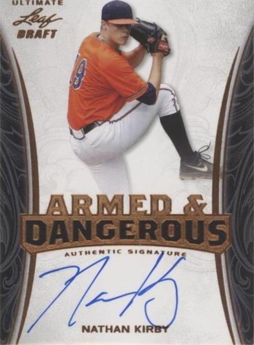 2015 Leaf Ultimate Draft - Nathan Kirby #AD-NK1