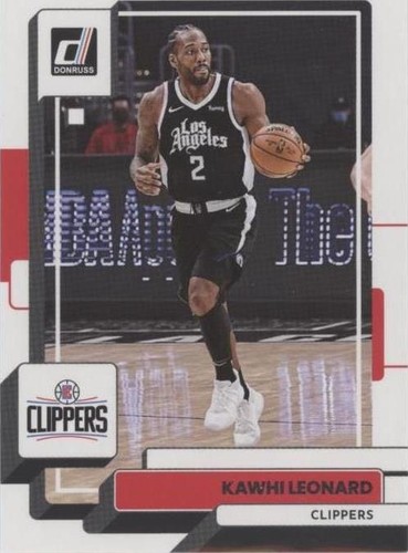 2022-23 Panini Donruss - Kawhi Leonard #123