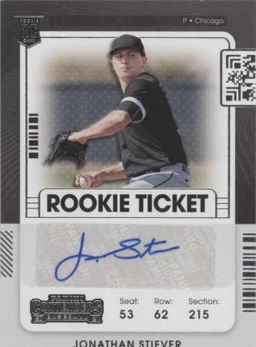 2021 Panini Contenders - Jonathan Stiever #164