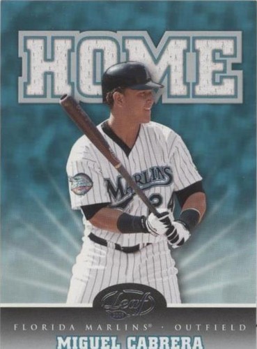 2025 LEAF SIGNATURE SERIES AUTOGRAPHS MIGUEL CABRERA RED CRYSTAL 