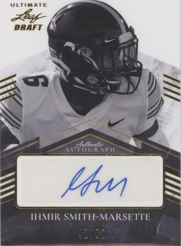 2021 Leaf Ultimate Draft Ihmir Smith-Marsette #PA-ISM
