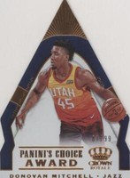 2018-19 Panini Crown Royale - Donovan Mitchell #9