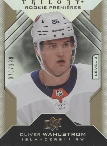 2019-20 Upper Deck Trilogy - Oliver Wahlstrom #132