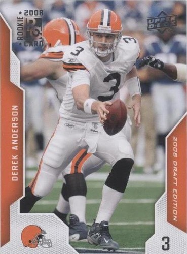 2008 Upper Deck Draft Edition Derek Anderson #125