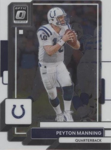 2022 Panini Donruss Optic Peyton Manning #87