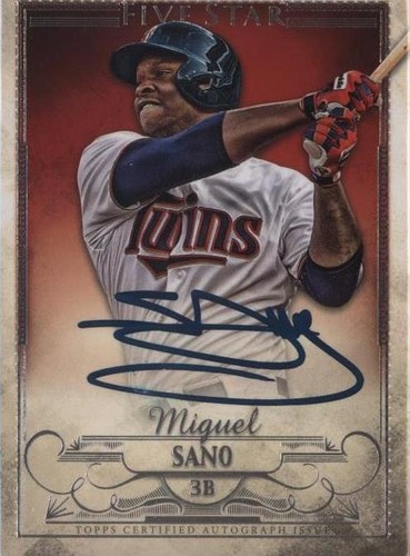 2016 Topps Five Star - Miguel Sanó #FSA-MSA
