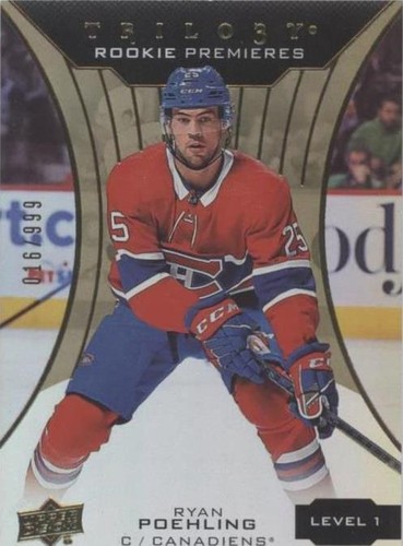 2019-20 Upper Deck Trilogy - Ryan Poehling #62