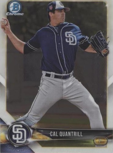 2018 Bowman Draft - Cal Quantrill #BDC-195