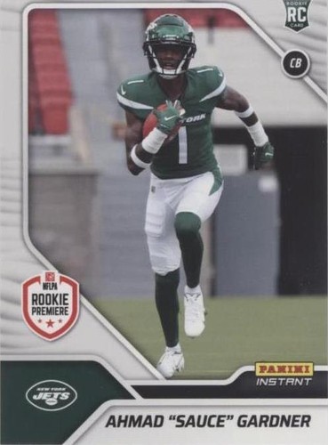 2022 Panini Instant NFLPA Rookie Premiere First Look Ahmad Gardner #FL3