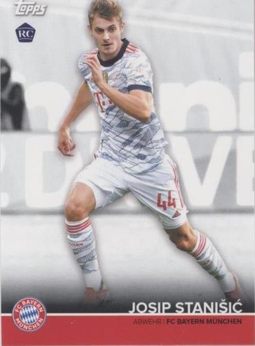 2021-22 Topps FC Bayern Munchen Team Set Soccer Trading Cards