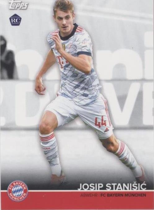 2021-22 Topps FC Bayern Munchen Team Set Josip Stanisic #BCM-JS