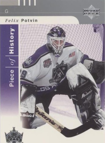 2002-03 Upper Deck Piece Of History - Felix Potvin #44