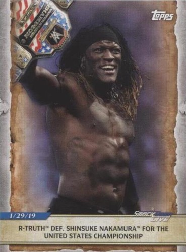 2020 Topps WWE Road to Wrestlemania - R-Truth #85