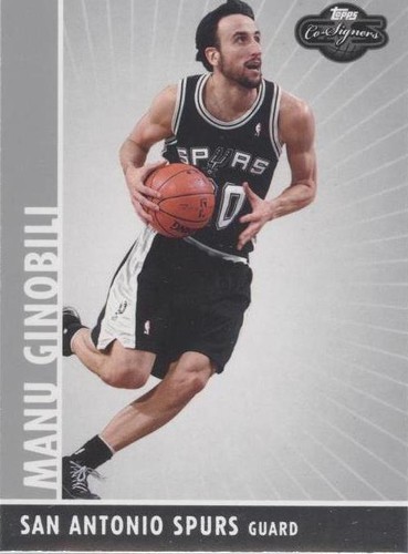 2008-09 Topps Co-Signers - Manu Ginobili #39