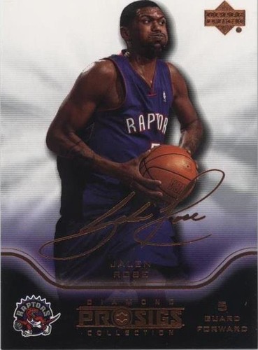 2004-05 Upper Deck Pro Sigs Diamond Collection - Jalen Rose #84