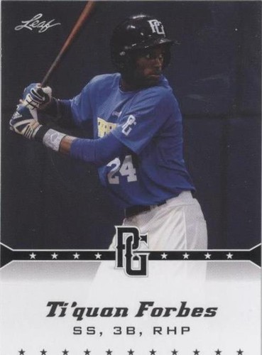 2013 Leaf Perfect Game Showcase - Ti'quan Forbes #60