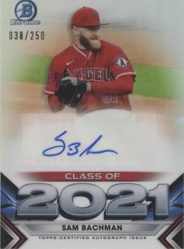 2021 Bowman Draft - Sam Bachman #C21-SB