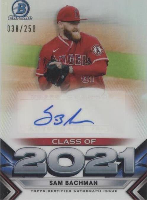 2021 Bowman Draft - Sam Bachman #C21-SB