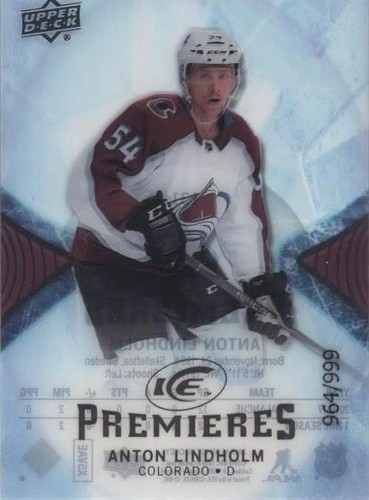 2017-18 Upper Deck Ice - Anton Lindholm #131