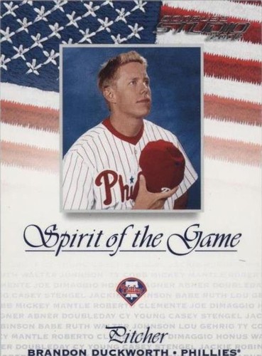 2002 Donruss Studio - Brandon Duckworth #SG-22