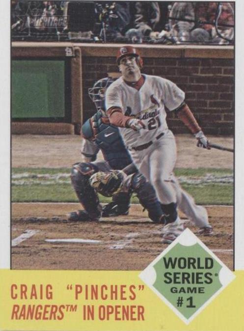 2012 Topps Heritage - Allen Craig #142