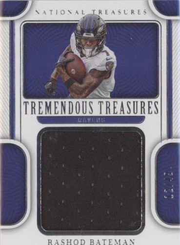 2022 Panini National Treasures Rashod Bateman #TRE-RBA