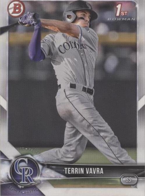 2018 Bowman Draft - Terrin Vavra #BD-5
