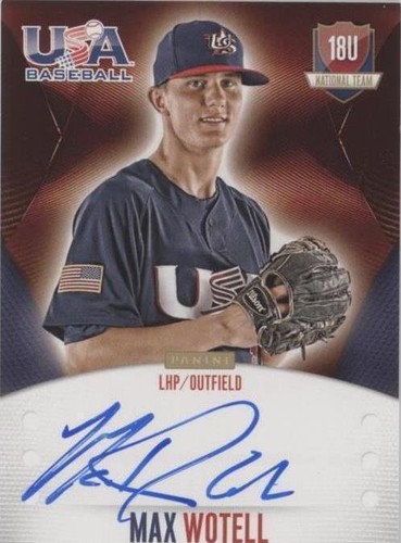 2014 Panini USA Baseball Box Set - Max Wotell #MW