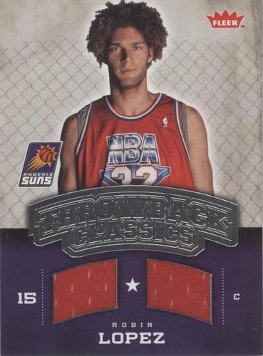 2008-09 Fleer - Robin Lopez #NBA-RL