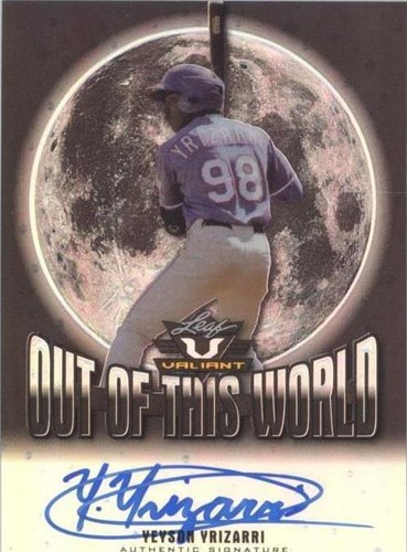 2014 Leaf Valiant - Yeyson Yrizarri #OW-YY1