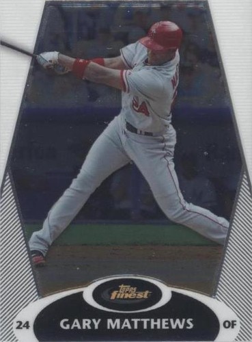 2008 Topps Finest - Gary Matthews Jr. #54