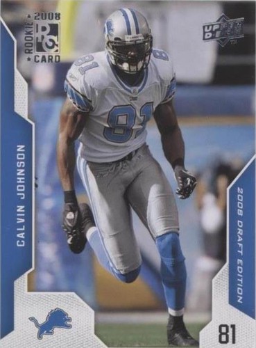2008 Upper Deck Draft Edition Calvin Johnson #136