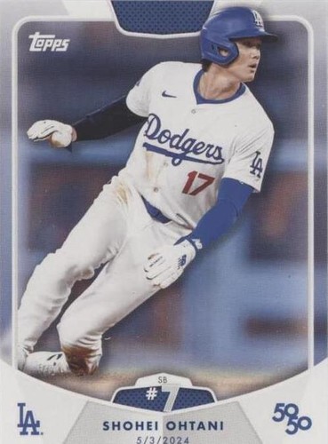2024 Topps 50/50: Shohei Ohtani - Shohei Ohtani #14