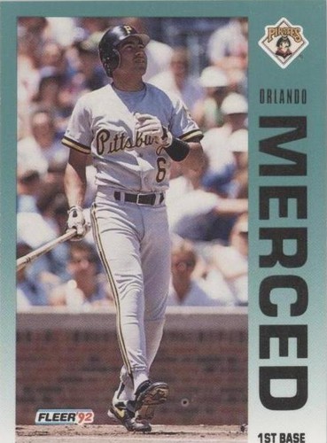 1992 Fleer - Orlando Merced #561