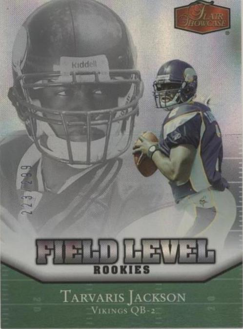 Flair Showcase Tarvaris Jackson #210 2006